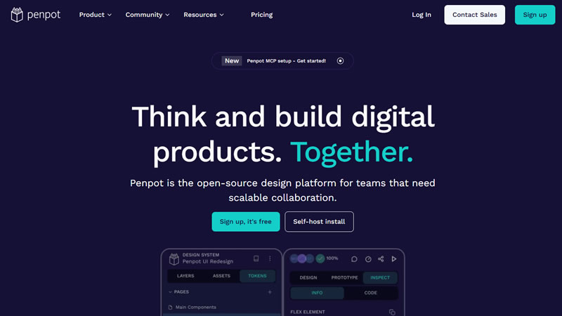 Penpot screenshot